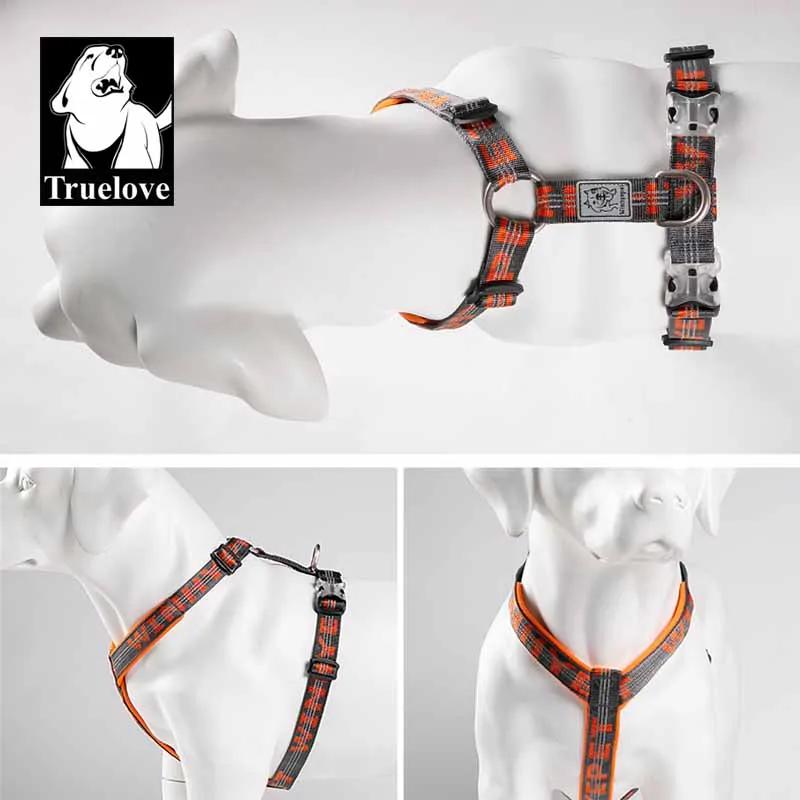 TRUELOVE harnais pour animaux de compagnie gilet sangle de poitrine pour chien chat marche en plein air course escalade
