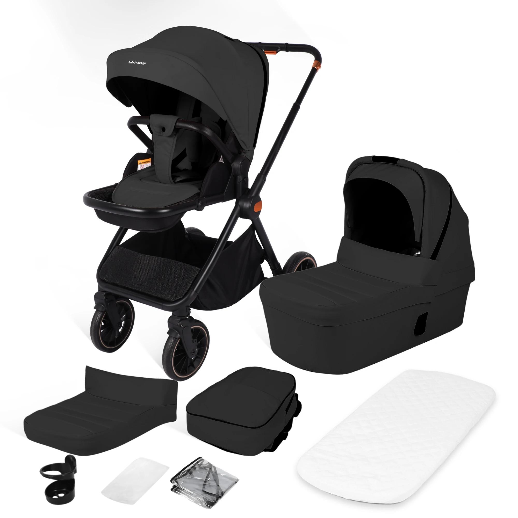 2 en 1 bébé poussette pliable panier Type siège