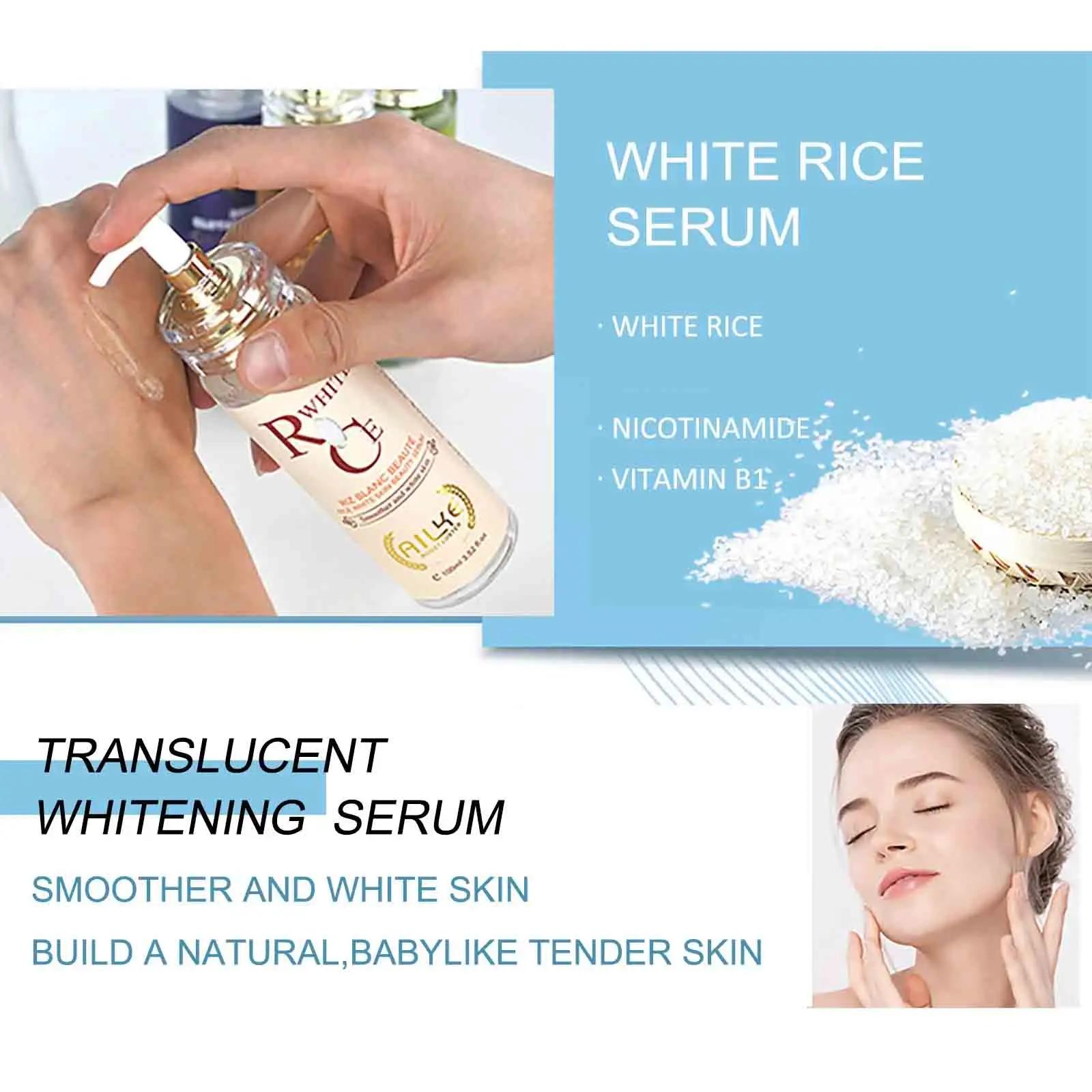 AILKE Crème blanchissante à l'huile de beurre de karité biologique