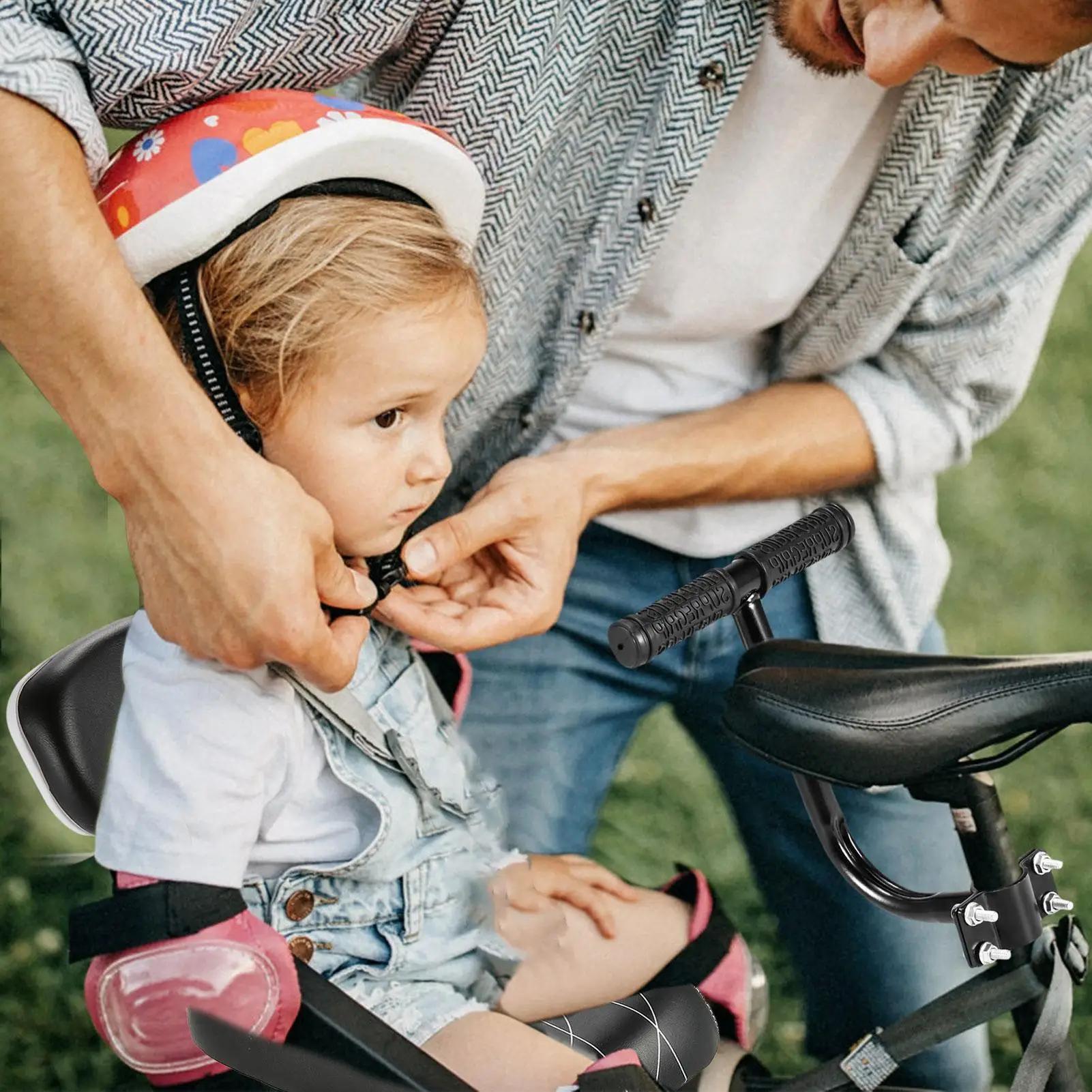 Siège arrière de vélo pour enfant avec poignée