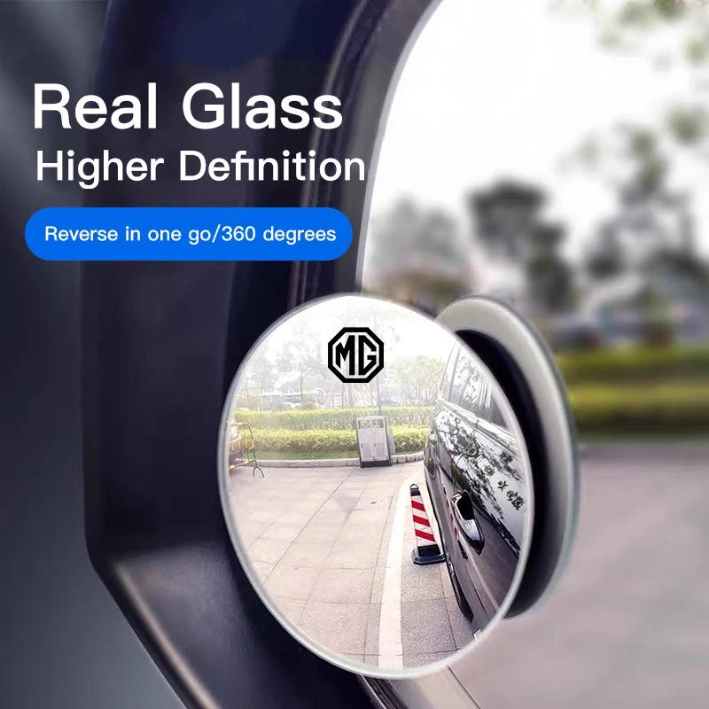 Rétroviseur de voiture inverse 360 ° Miroir convexe d'assistance pour Morris Garages MG Cyberster MG3 MG5 MG7 MG6 ZS