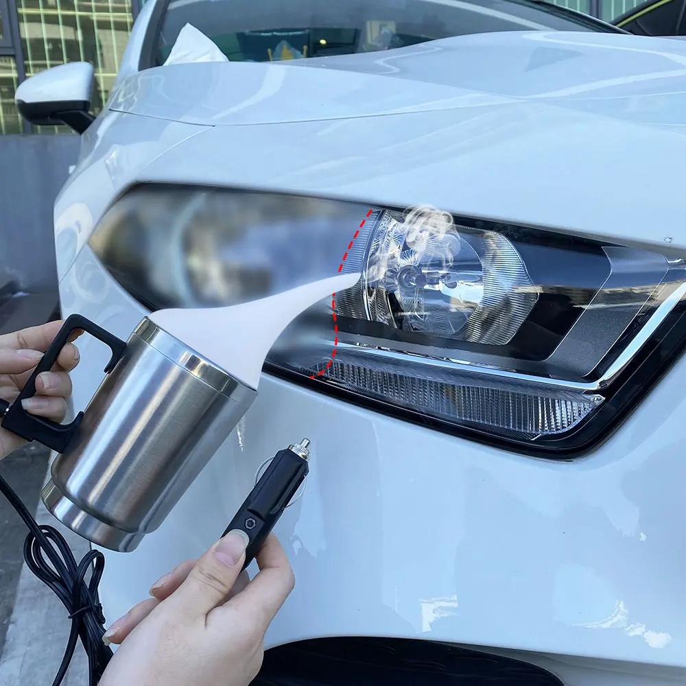 Renovation phare voiture produit nettoyage