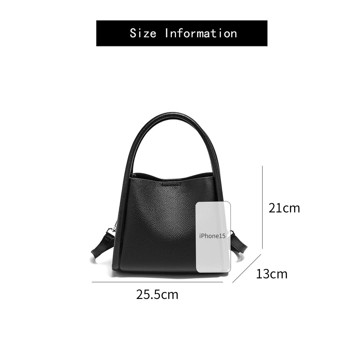 Sac à main pour femme FOXER en cuir véritable
