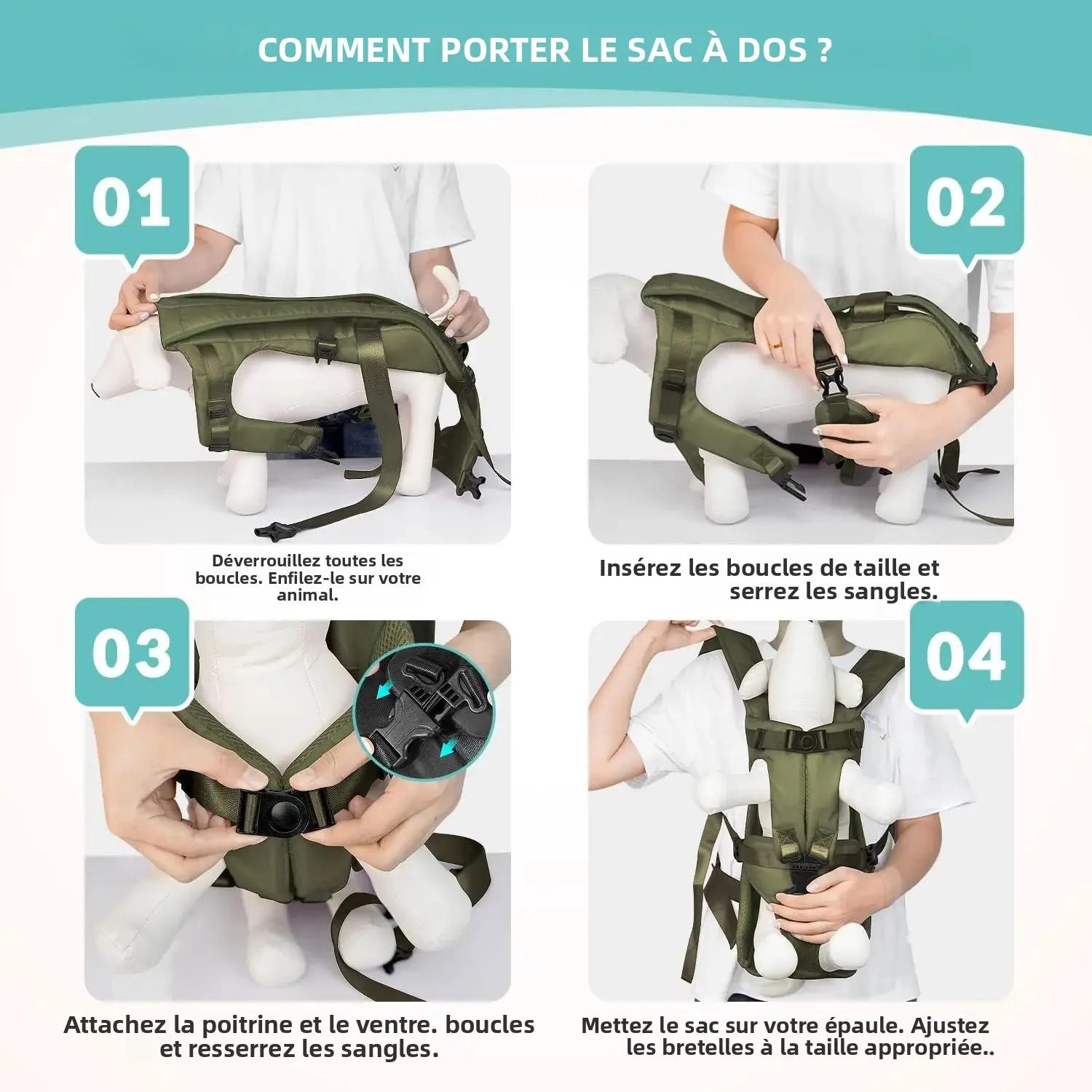 Sacs à dos de transport pour animaux de compagnie