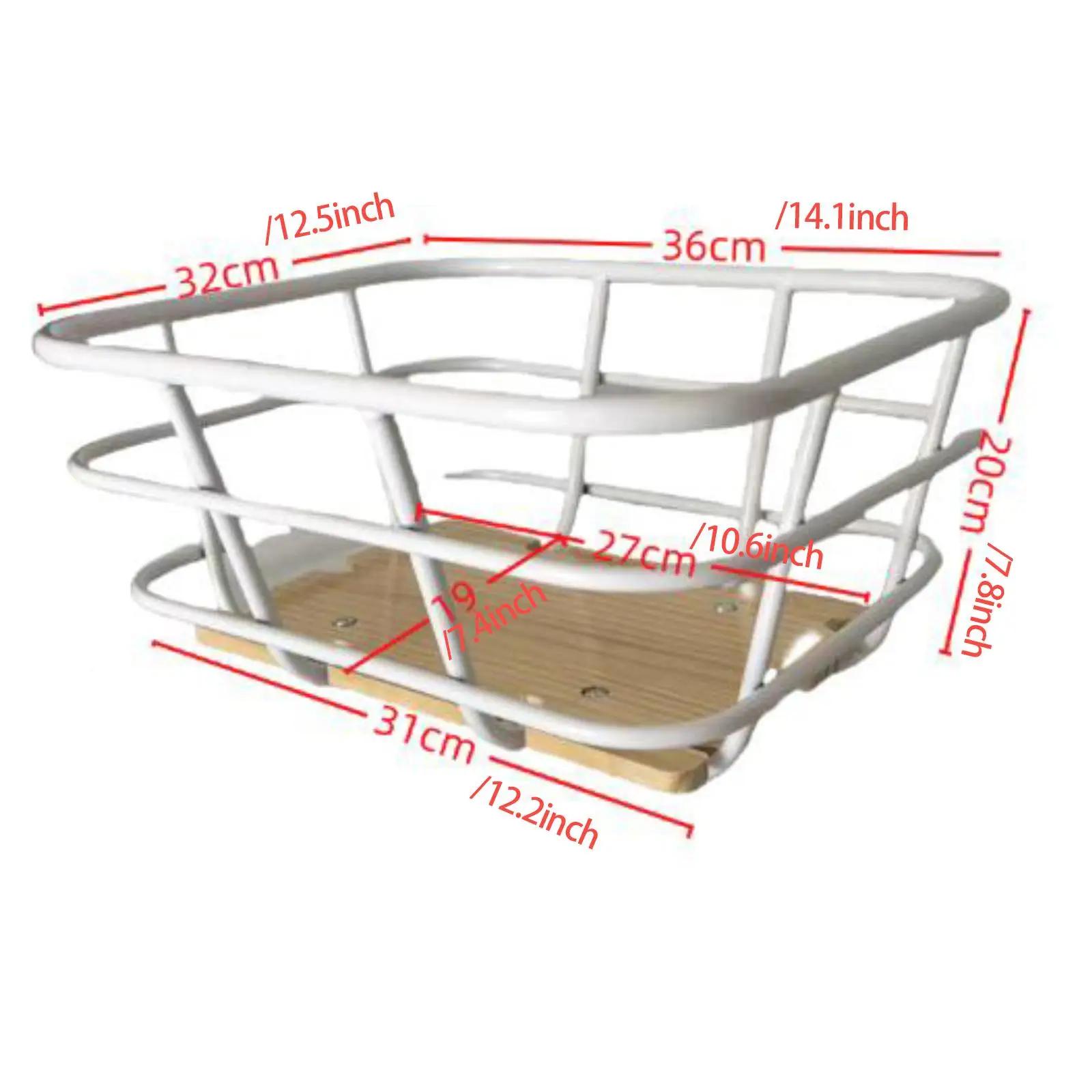 Panier avant de vélo, support de chargement de vélo, décor facile à assembler, Portable, tendance, panier de vélo pour l'équitation