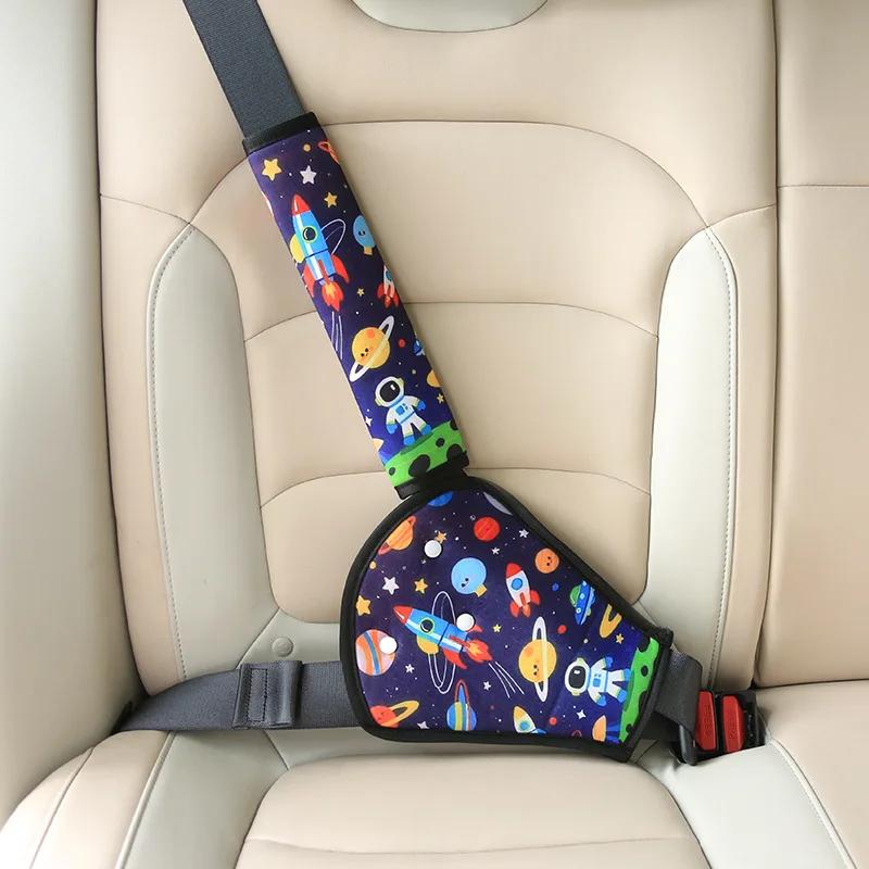 Ceinture de sécurité pour enfants de voiture, protège-épaule de siège, ancre, ceinture de sécurité, limiteur de cou Anti-pincement, Protection du ventre