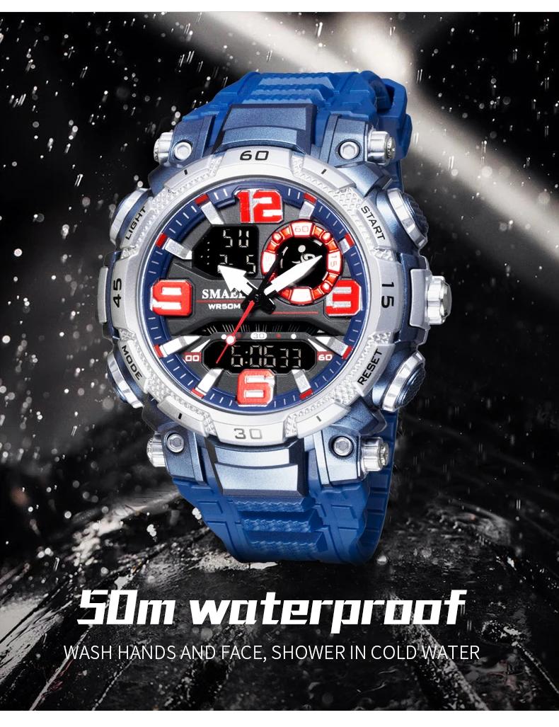 Montre à quartz étanche pour homme