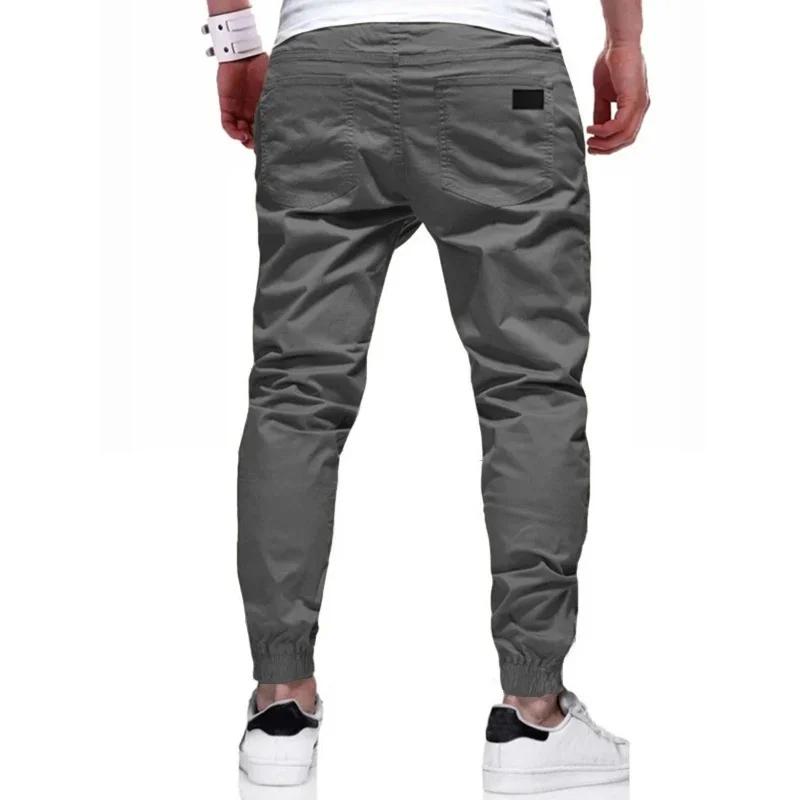 Nouveau printemps automne mince hommes pantalons sport Joggers pantalon