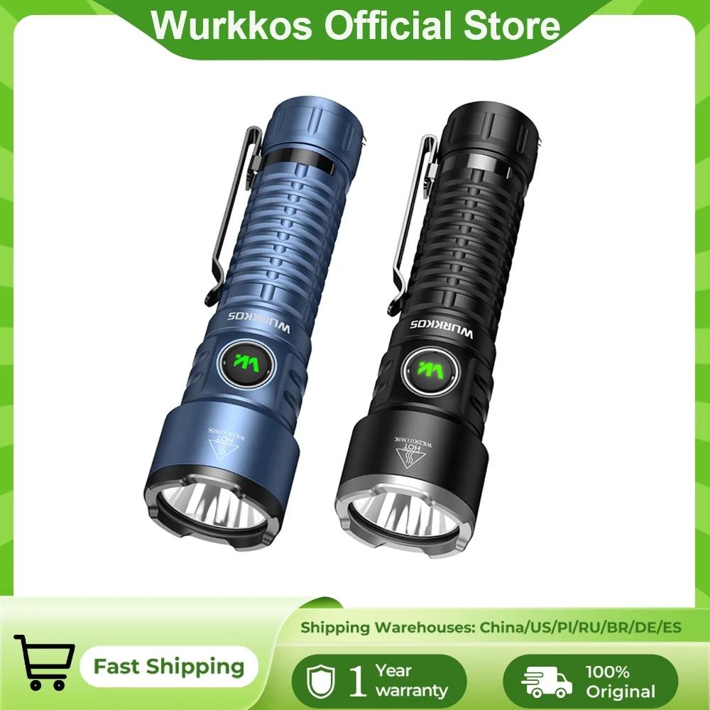 Lampe torche EDC Wurkkos TS28 3200 lm rechargeable avec batterie 21700