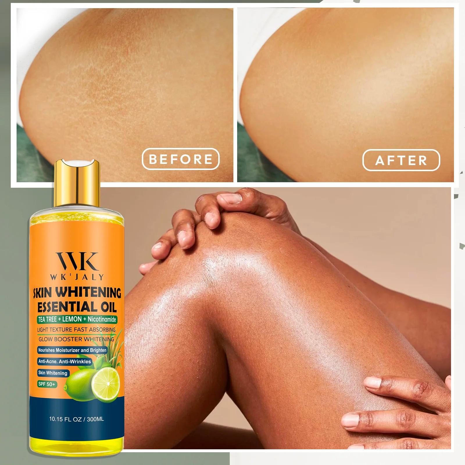 WK JALY Huile corporelle éclaircissante Niacinamide pour toute la peau