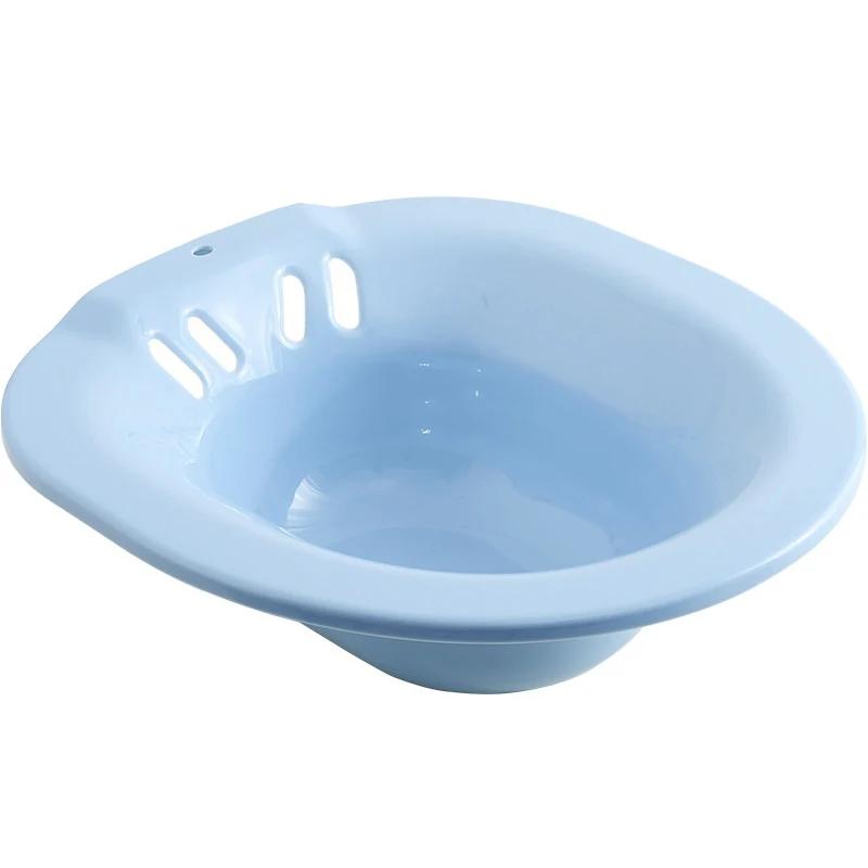 Baignoire de siège de toilette pour bidet, soins post-partum, bassin pour handicapés, trempage périnéal, pas de squats
