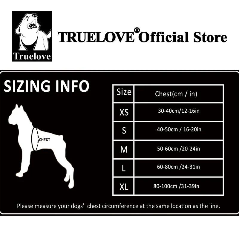 TRUELOVE harnais pour animaux de compagnie gilet sangle de poitrine pour chien chat marche en plein air course escalade