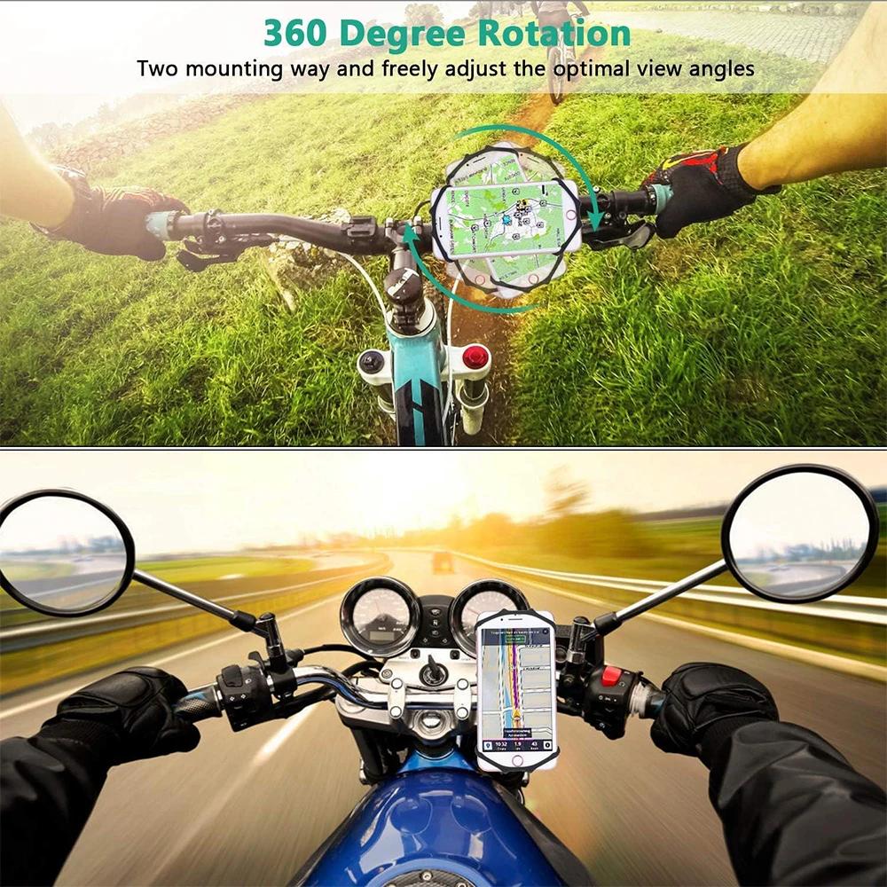 Support de téléphone portable pour vélo et moto, adapté à divers modèles