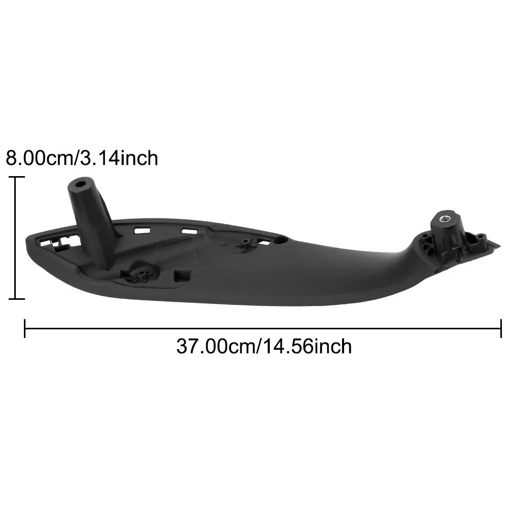 Cache-poignée de porte intérieur noir pour BMW F30 F80 F31 F32 F34 F35 – Poignées de porte avant/arrière gauche/droite