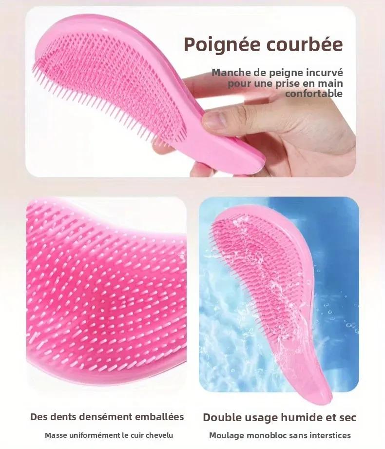 Brosse à cheveux démêlante