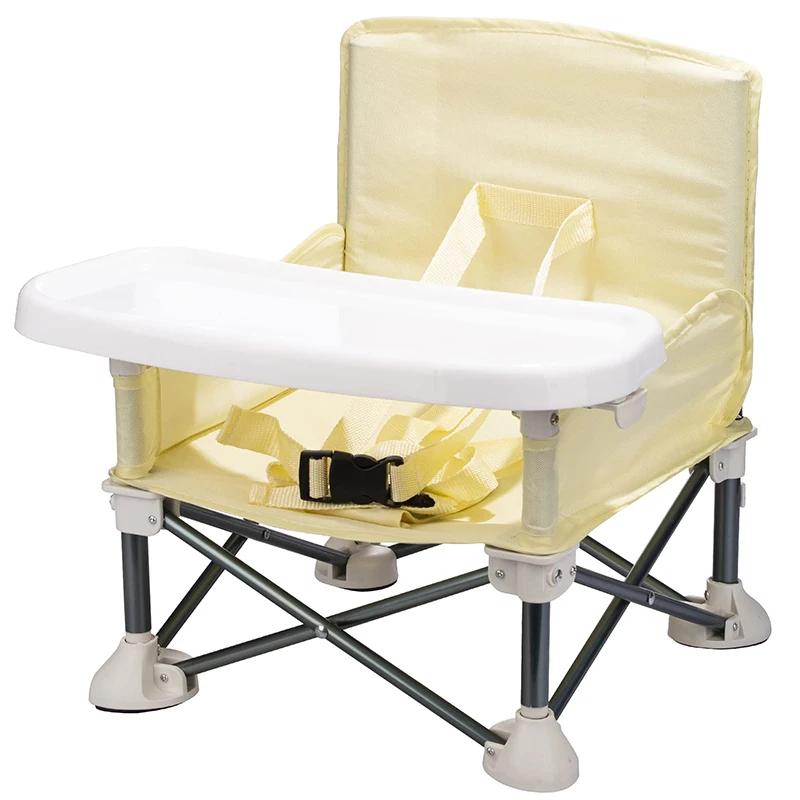 Chaise d'appoint portable pour bébé, chaise de salle à manger, chaise pliante de voyage, chaise d'alimentation pour enfants, siège de plage extérieur, fournitures de meubles pour bébé, nouveau