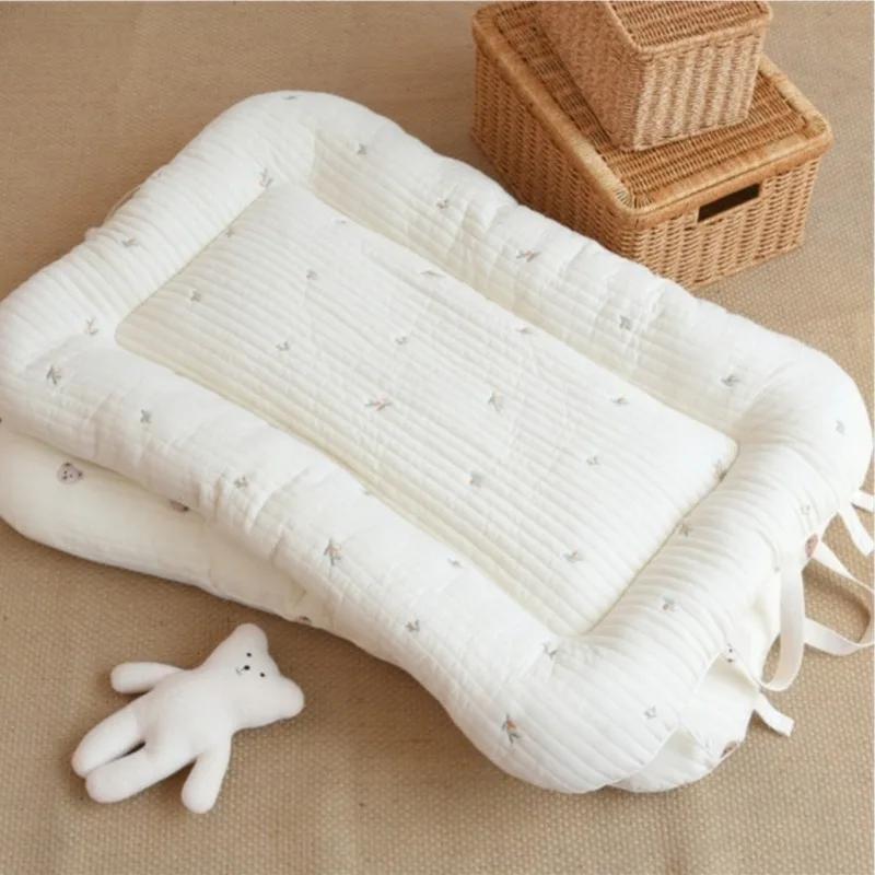 Ins bébé matelas coton Animal ours enfants maternelle lit coussin épaissi matelassé Portable