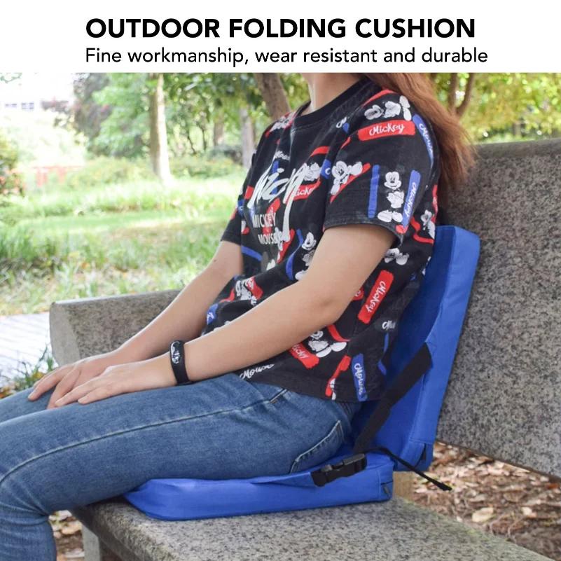 Chaise pliante portable avec dossier