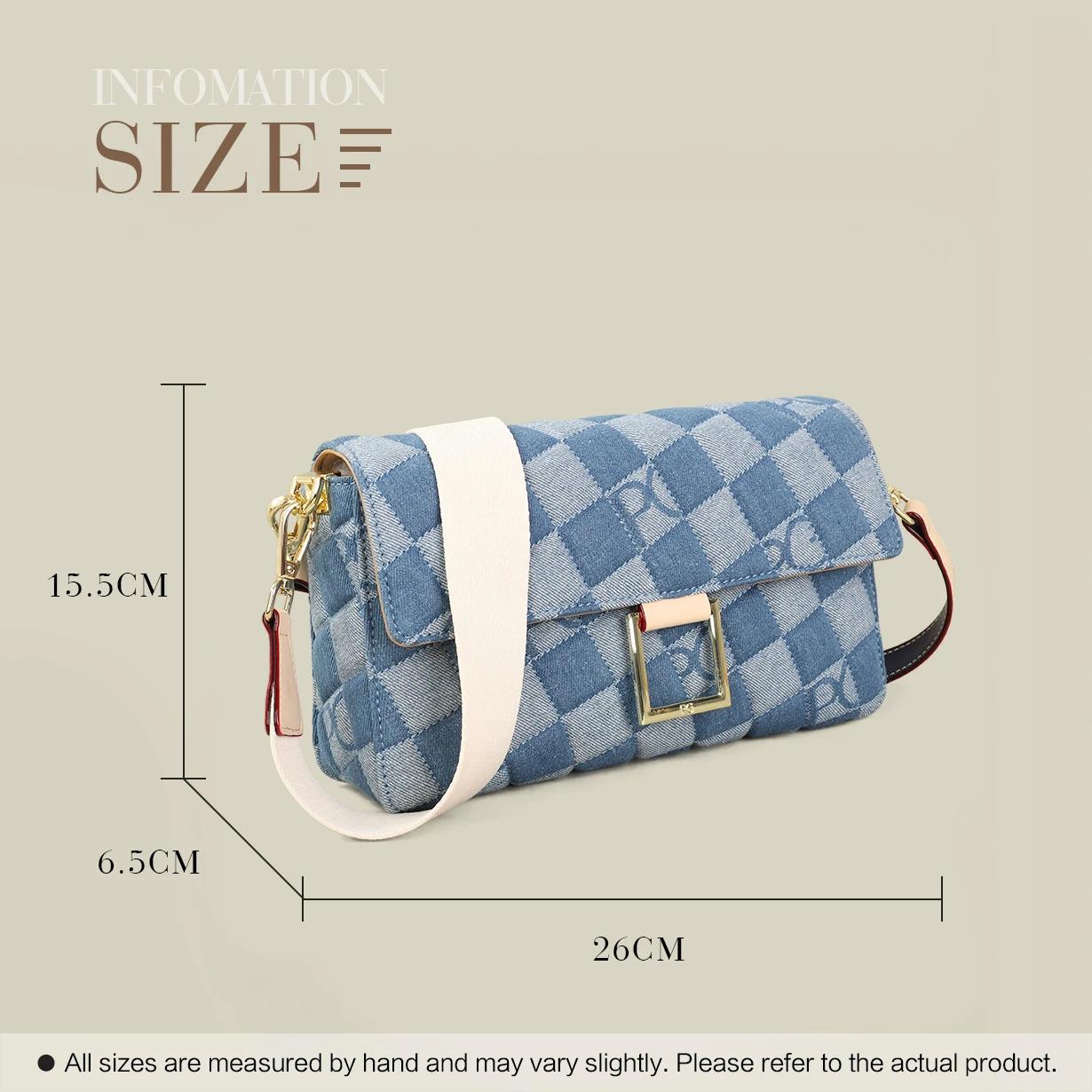 Sac à main PG PATSY GARIS pour femme 2026 – Sac bandoulière polyvalent de luxe