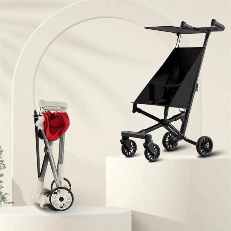 Poussette bébé pliable en un clic