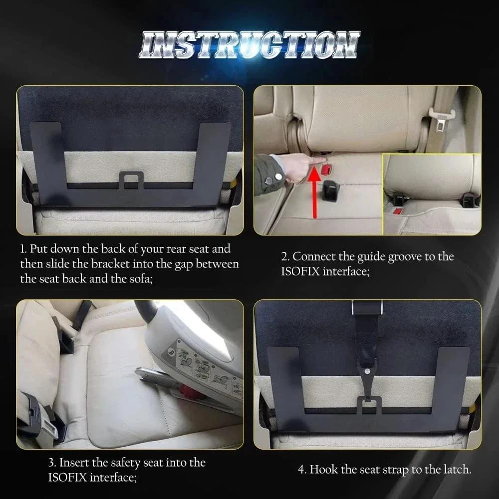Kit de fixation ISOFIX pour siège auto enfant