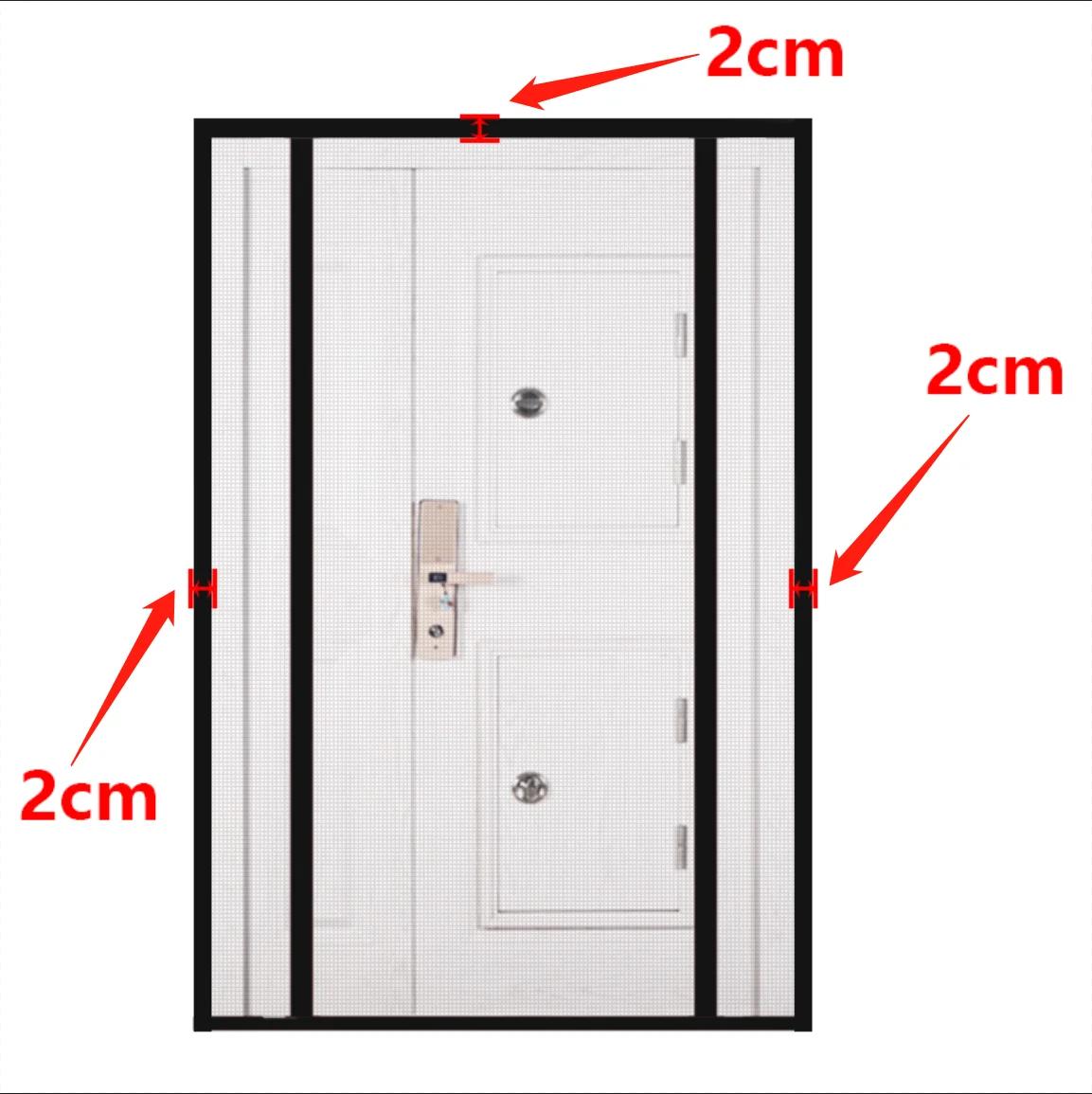 Moustiquaire magnétique pour porte