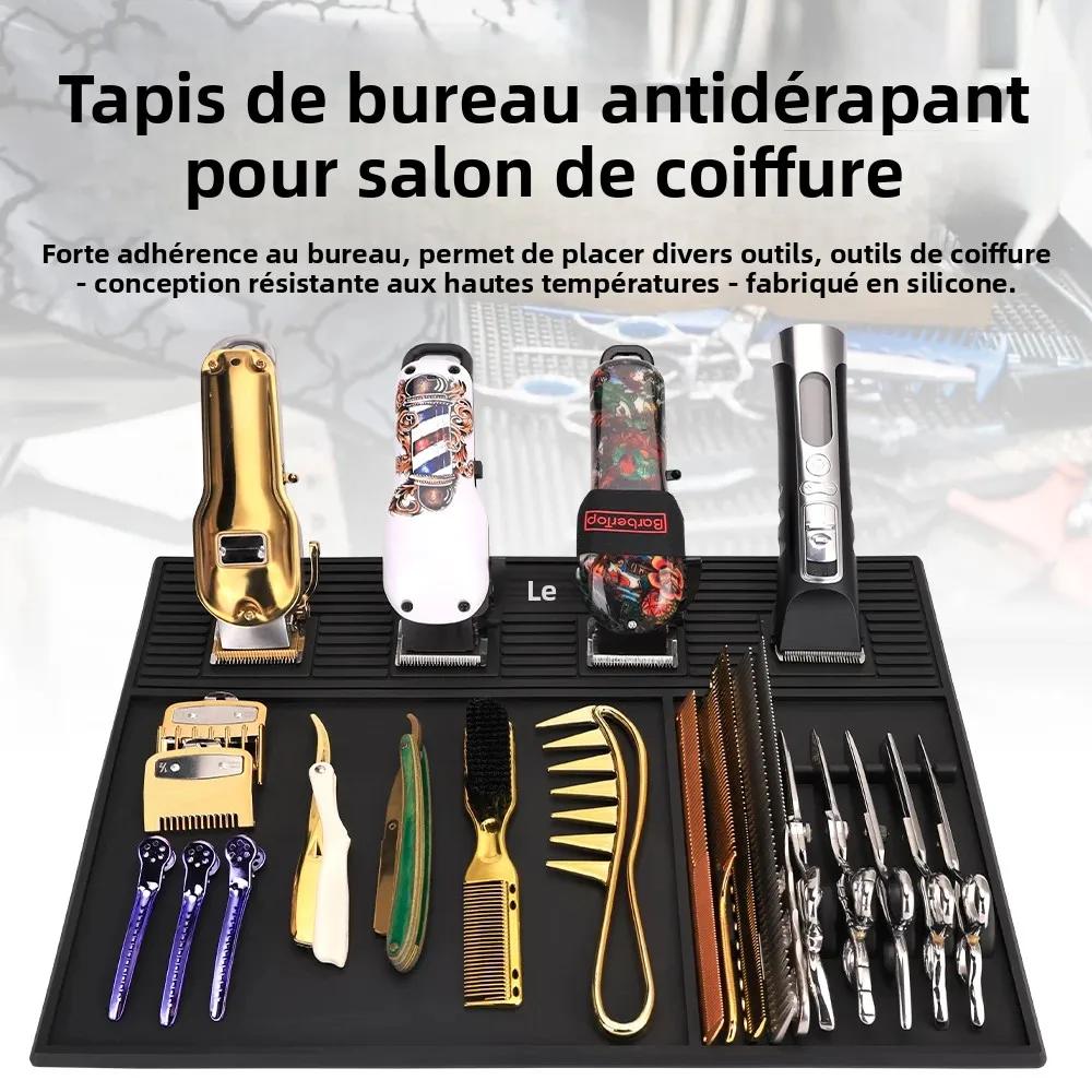 Plateau magnétique pour barbier à 6 emplacements