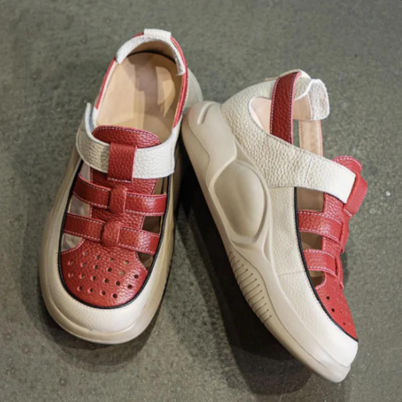ZXRYXGS 2025 nouvelles baskets d'été sandales femmes maille chaussures décontractées respirantes plate-forme