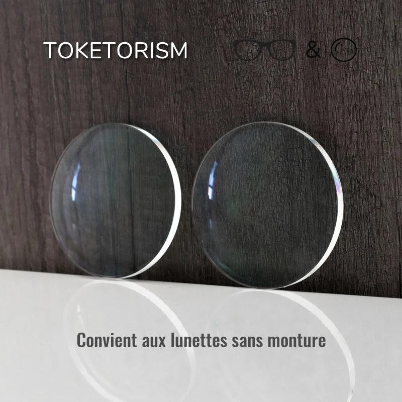 Toketorism qualité myopie presbytie lentilles de Prescription pour lunettes sans monture multifocales