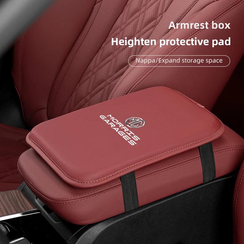 Coussin repose-bras de voiture en cuir PU