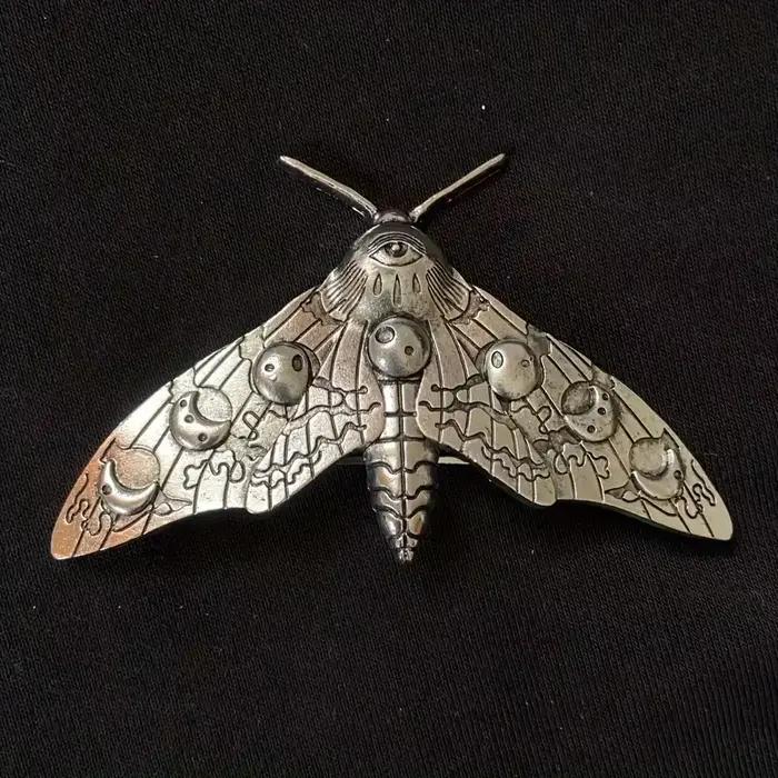 Pince à cheveux gothique Vintage, décor de papillon, épingle à cheveux, accessoires pour décoration