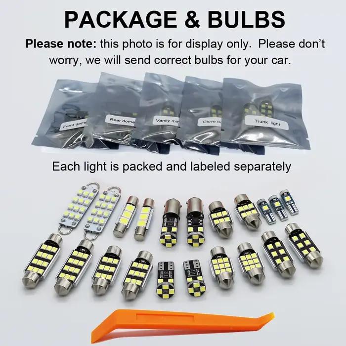 ZITWO – Kit complet d'éclairage intérieur d'ampoule LED pour voiture, pour Lexus IS MK1 MK2 MK3 IS20