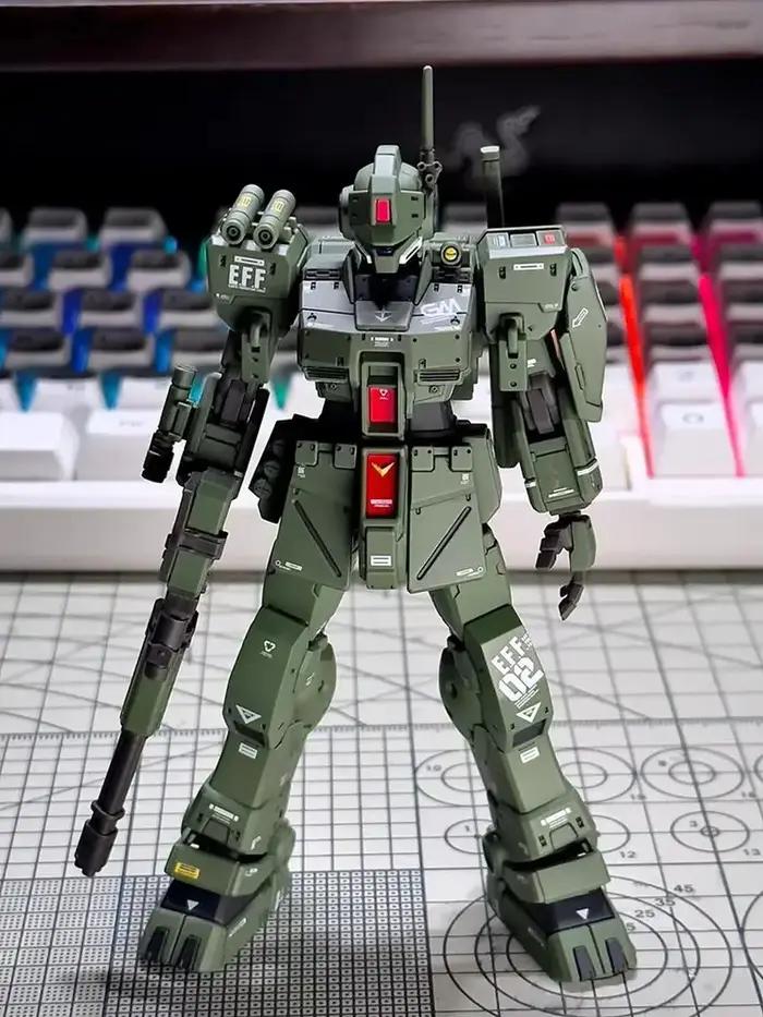 Nouveau XFS HG Rgm-79s Gm Spartan 1/144 échelle assemblage modèle Kit figurine décorative en plastiq