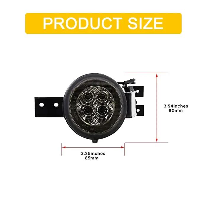 2 pièces lentille claire et fumée LED ambre indicateur blanc DRL lumière de Position pour Mini Coope