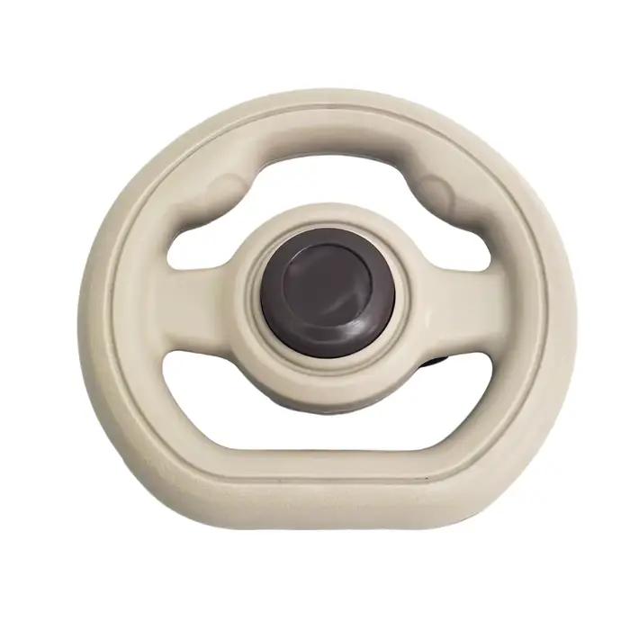Volant de poussette avec klaxon amusant et rotation à 360° ° Rotation pour calmer et apaiser les c
