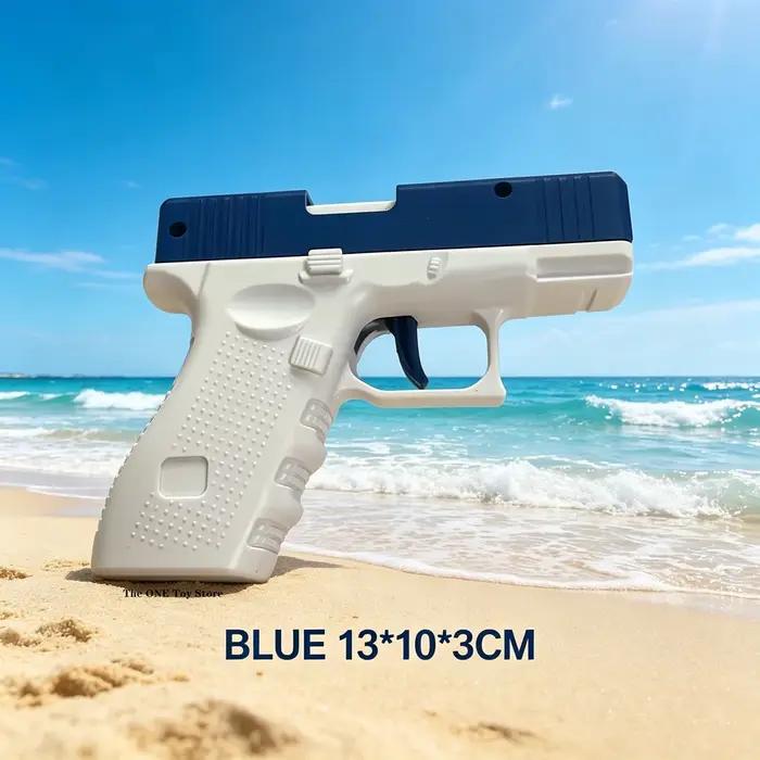 Pistolet à eau haute pression entièrement automatique pour enfants jeux d'été tir à l'eau plage activités de plein air jouets d'extérieur sans électricité