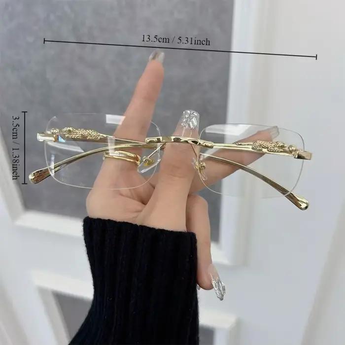 Lunettes carrées Vintage pour femmes et hommes, monture rectangulaire rétro, lentille transparente u