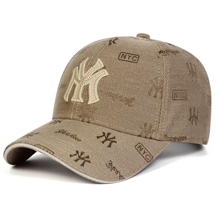 Casquette de Baseball unisexe avec lettres brodées, chapeaux décontractés réglables pour l'extérieur