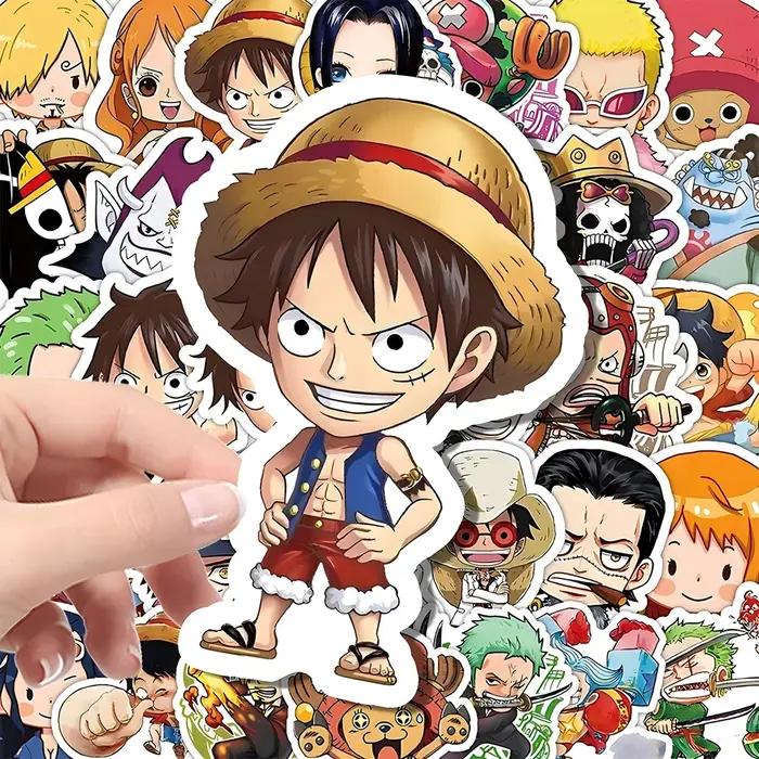 Autocollants de dessins animés 55 pièces pour décoration de skateboards téléphones ordinateurs portables et motos résistants à l'eau et faciles à appliquer pour passionnés de dessins animés et bricoleurs