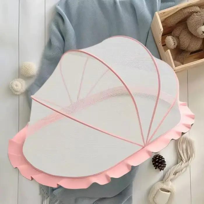 Moustiquaire en forme de yourte pour lit de bébé protégeant des insectes idéale pour les nuits d'été et les voyages en plein air sécurité et confort pour bébé occassions spéciales