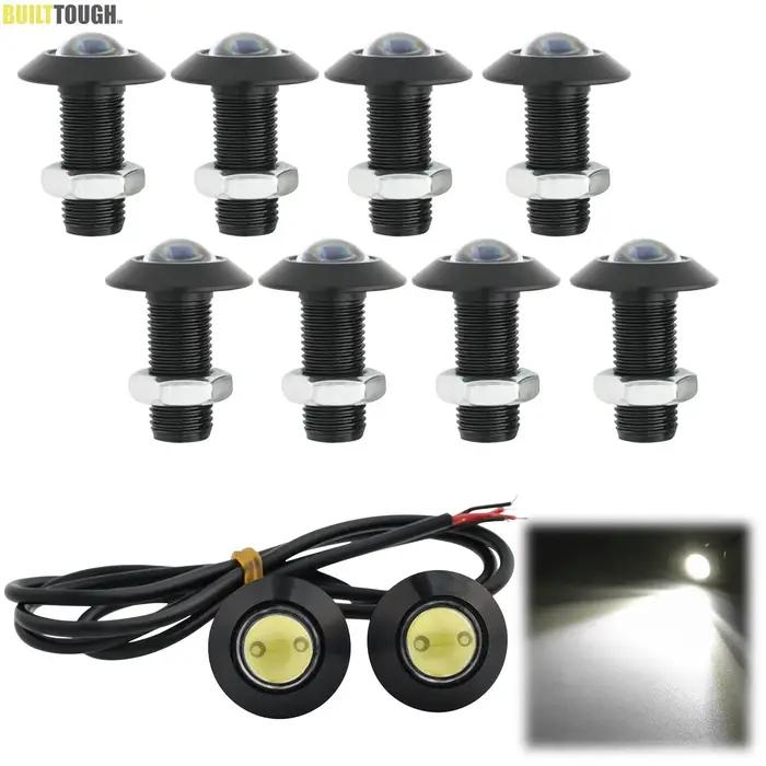 Eclairage de calandre LED Eagle Eye, antibrouillard blanc Hawkeye ultra fin, feu de plaque d'immatri