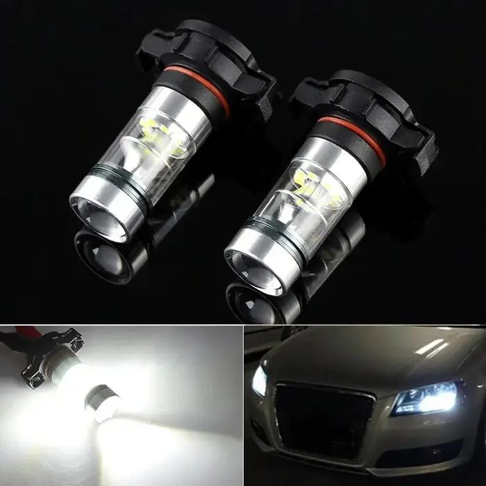 2 pièces CANBUS H16 5202 PS19W ampoule LED pour AUDI A3 8P 2008-2013 feux de jour LED ampoule DRL sa