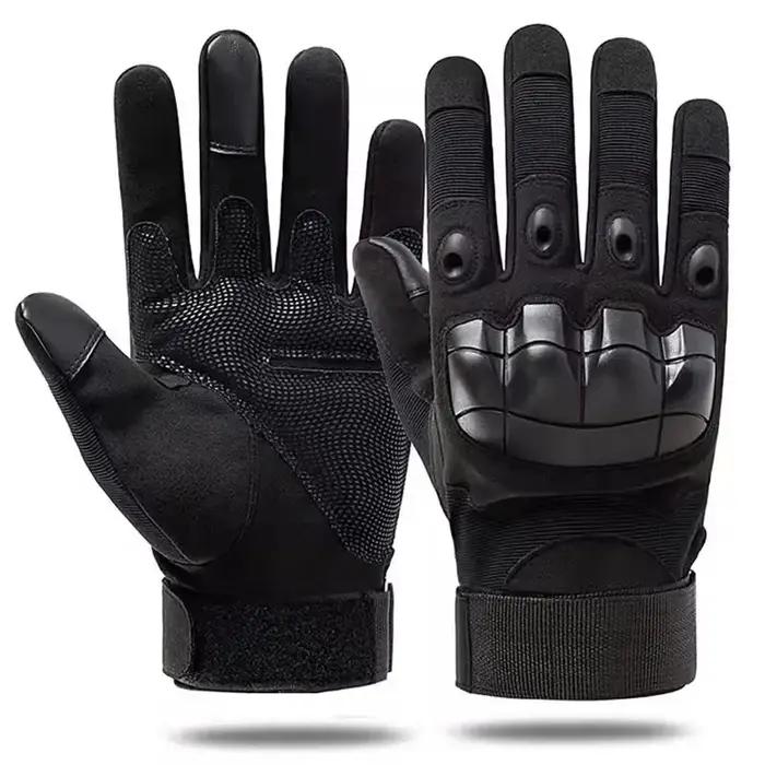 Gants de Moto à écran tactile, respirants, doigt complet, pour Motocross, printemps et été