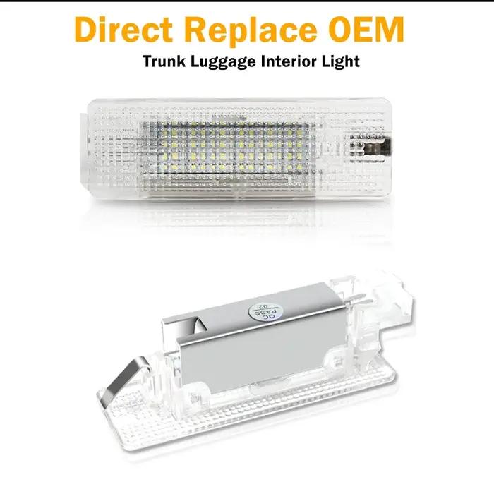 Lumières LED contrastées pour coffre à bagages, lumières de coffre, 12V, VW Caddy, Eos, Golf, Jetta,