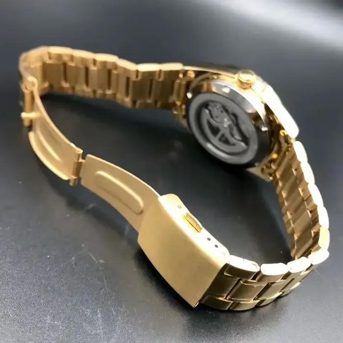 Orient Double Lion montre classique série montre pour hommes bracelet en acier inoxydable luxe multi