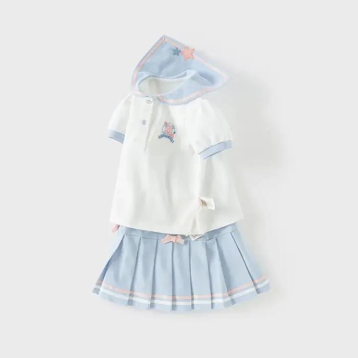 Strive MACChildren-Ensemble de jupe et polo de sport pour bébé, vêtements pour enfants doux et migno