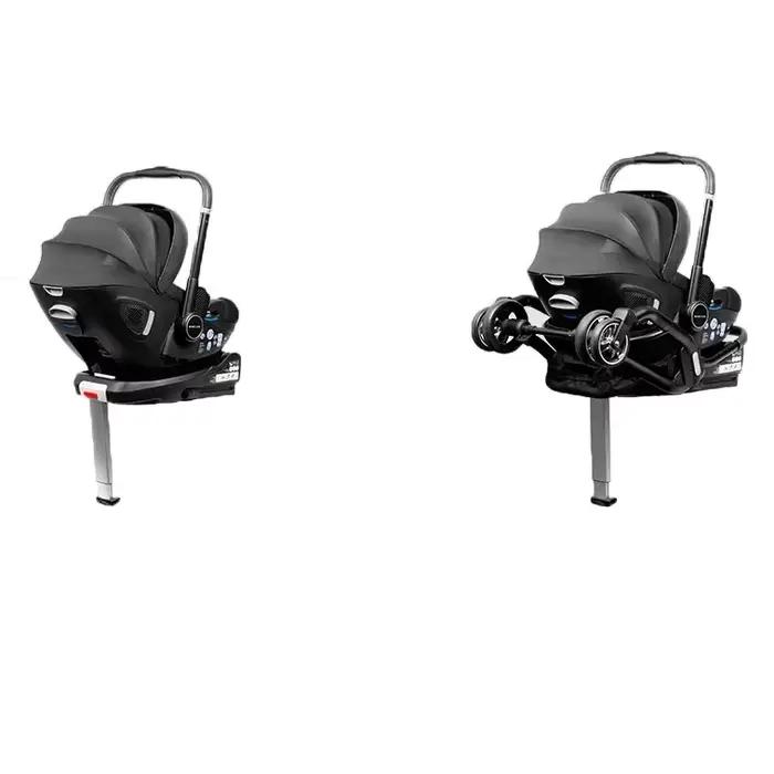 Poussette bébé 4-en-1 expédiée depuis l'UE avec base ISOFIX, siège auto enfant et poussette nouveau-