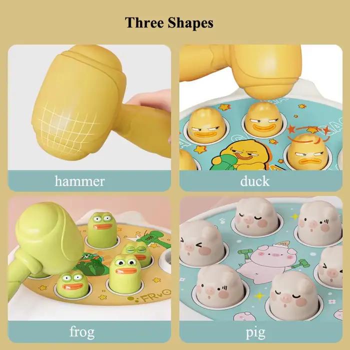 Jeu d'apprentissage Montessori pour bébé, canard, grenouille, over, cadeau de puzzle, tout-petit, ga