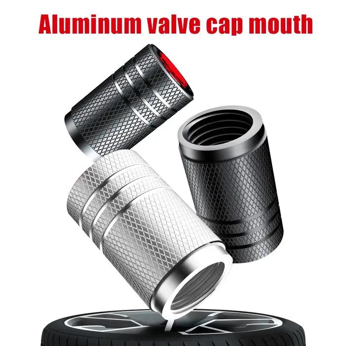 4 pièces/ensemble bouchons de tige de Valve de pneu, bouchon de Valve de pneu en aluminium, résistan