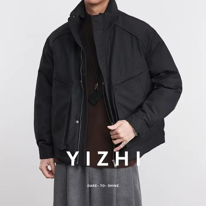 Veste d'hiver pour homme en duvet de canard blanc 90% 2025 Nouvelle veste épaisse résistante au froi